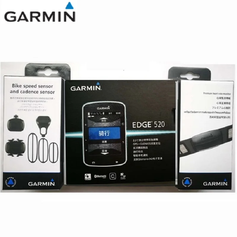 Оригинальный секундомер Garmin Edge 520 Gps и велосипедный датчик скорости частоты