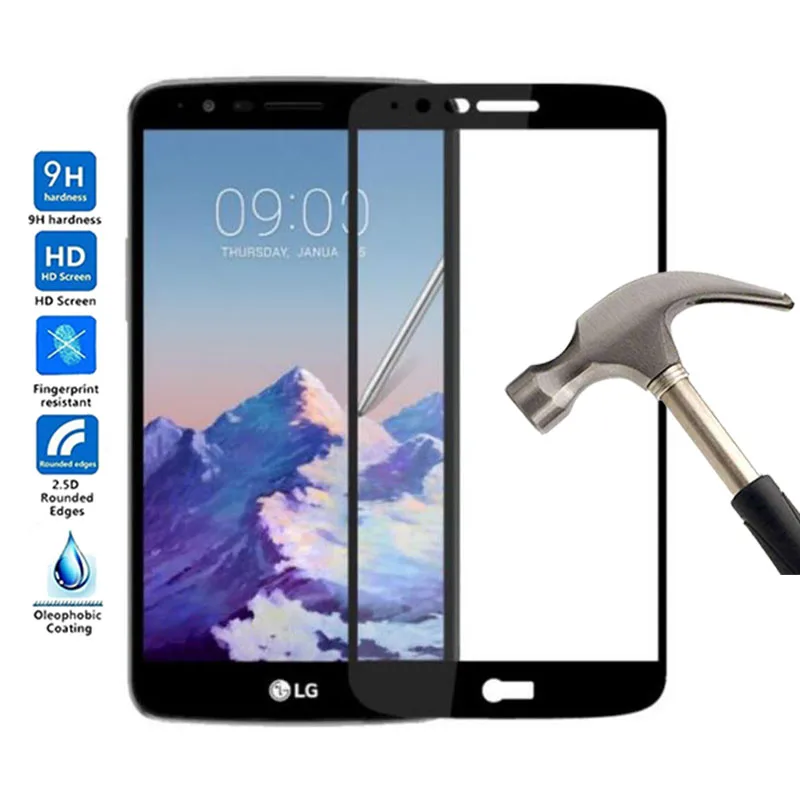 Glass For LG Stylus 3 Tempered Lg Stylus3 Stylo Ls777 Screen Protector Premium Protective 9h Film | Мобильные телефоны и