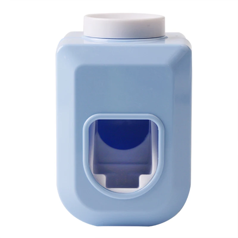 1 шт. Творческий автоматический зубная паста для ленивых Диспенсер пластиковый диспенсер для зубной пасты из держатель зубные пасты стойки для аксессуары ванной комнаты - Цвет: Синий
