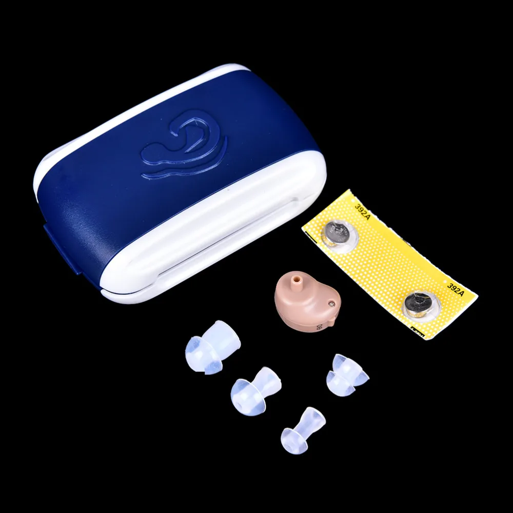 

1Set New Small In The Ear Invisible Best Sound Amplifier Adjustable Tone Hearing Aids