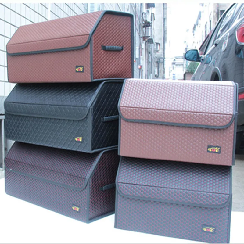 

ATL AUTOMOBILE STOWING TIDYING , CAR INTERIOR SUPPLIES HIGH QUALITY LEATHER COLLECTION BAG ,CS11