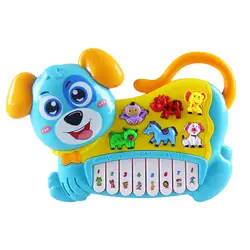 Животное пианино, воспроизводящее звуки животных с фермы музыкальный инструмент Детские игрушки для малышей животное пианино