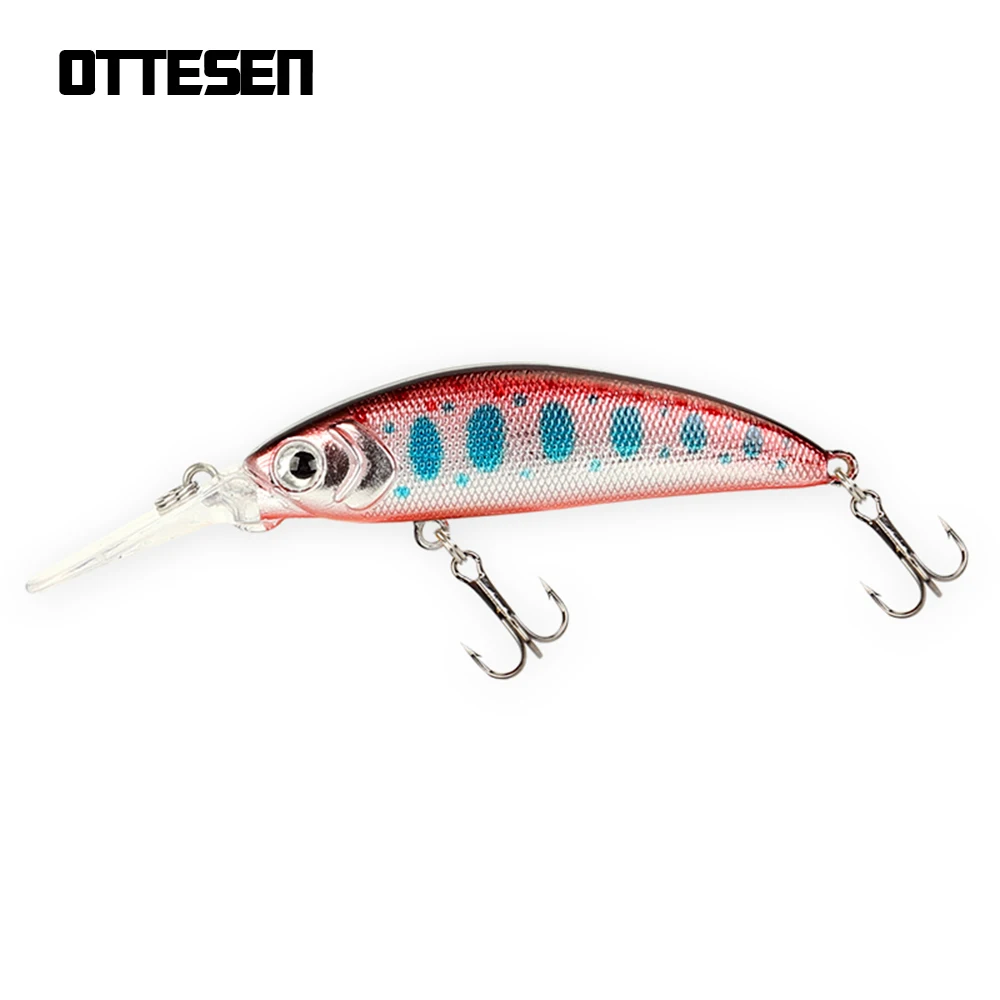OTTESEN طعوم صيد سمك البلمة غرق الطعم الثابت 5.4g 50 مللي متر طويلة اللسان العميق الغوص جنبان المهنية جودة صغيرة بايك إغراء الطعم OTTESEN طعوم صيد سمك البلمة غرق الطعم الثابت 5.4g 50 مللي متر طويلة اللسان العميق الغوص جنبان المهنية جودة صغيرة بايك إغراء الطعم