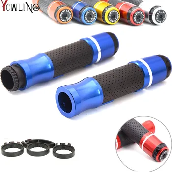 

Motorcycle 7/8"22mm Handlebar Hand Grips Bar Ends for suzuki hayabusa gsx1300r gsx600 gsxr750 csr1000 DL650 V-STROM SV650 GW250F