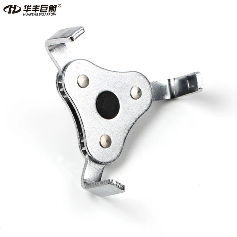 

Hot Sale Auto Car Repair Tools Adjustable Two Way Oil Filter Wrench Tool with 3 Jaw Remover Tool for Cars Trucks 62-102mm