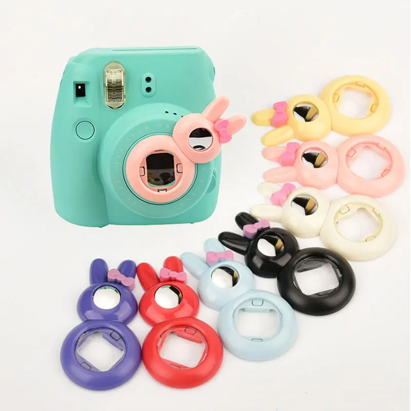 

DOITOP For Fuji Fujifilm Instax Mini 7S/8/8+ Cute Rabbit Self Portrait Selfie Mirror Close-up Lens Instant Camera Accessories A3