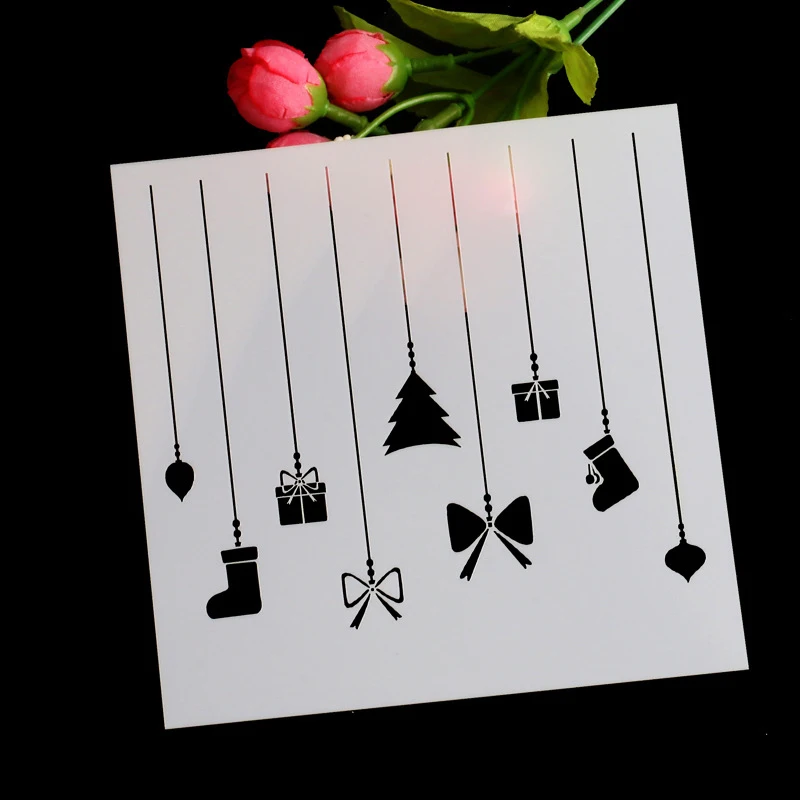 

New Pattern Cake Stencil Cookie Airbrushin Stencil Patisserie Spray Capcake Stamp Mli