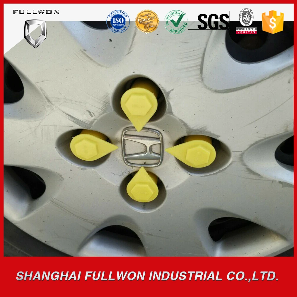Wheel Nut Indicator High Dust-Cap SWL21 PE for 21mm nut 10Pcs car accsesories