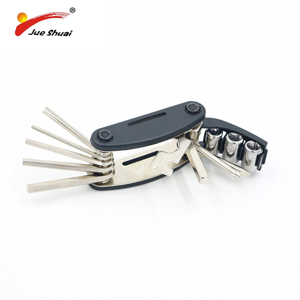 buy Bycicle Multifunction Tools Mini Tire Repair Kits 11 in 1 Bicycle Repair Tool Bike Puller Multitul And Multi Tool Moutain road