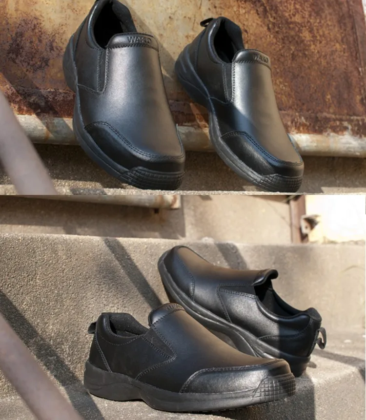WAKO Professional Chef Work Anti-slip Shoes Men Women Cook Shoes Safety Black Shoes For Unisex (8)