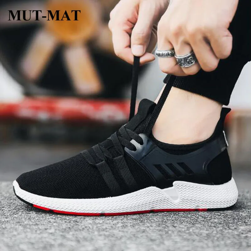 2019 Spring New Explosive Men's Shoes Classic Black Casual Sports Shoes Breathable Students Walking Men Shoes