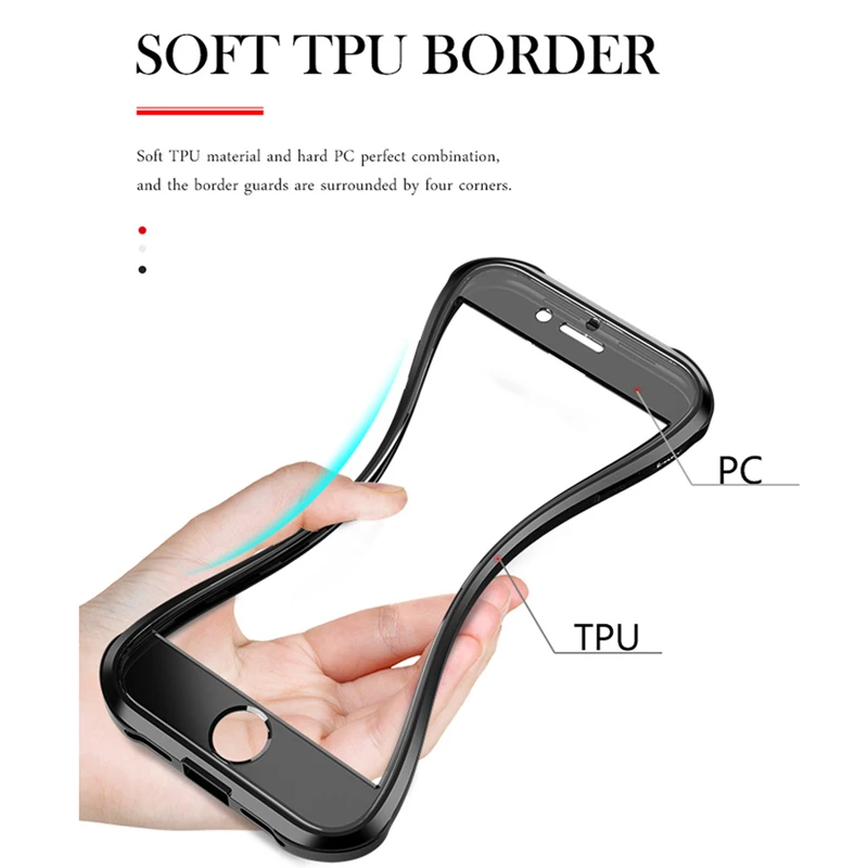 For Iphone 7 case Iphone 8 anti knock coque (9)