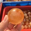 50mm Natural Citrine Calcite Quartz Crystal Sphere Ball Healing Gemston 1