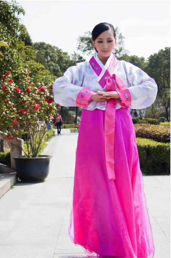 Женский костюм ханьфу с вышивкой размера плюс, корейский Костюм аньянта, костюм дэ Чан Гым из фильма,, 17 - Цвет: Picture Design
