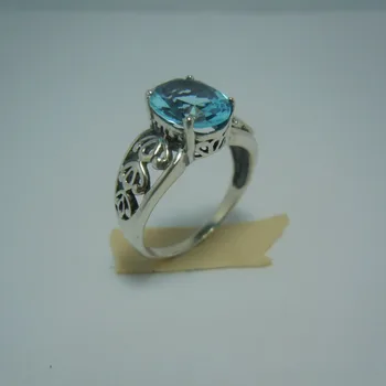 

Free shipping DIY customizable classic nostalgic palace restoring ancient ways is a silver ring for women