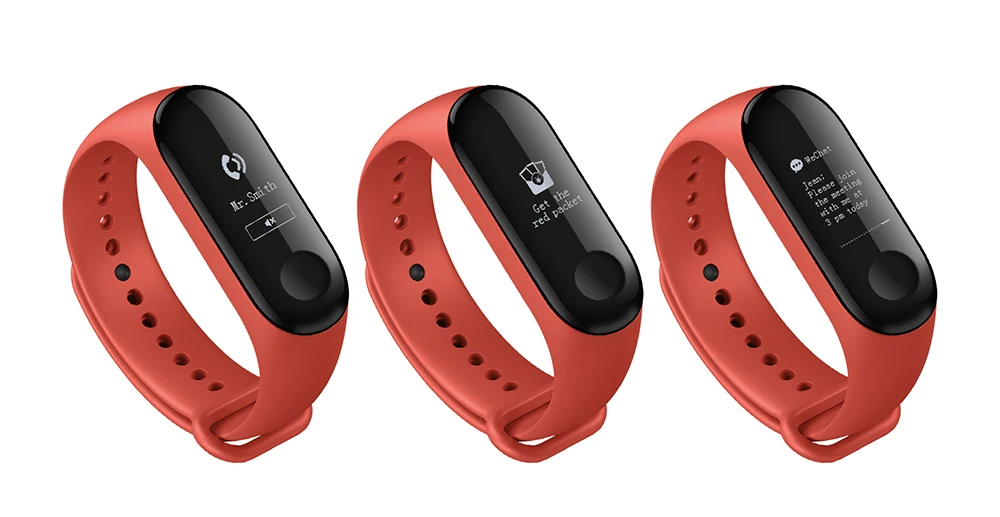 Глобальная версия Xiaomi mi Band 3 mi band 3 Смарт Bluetooth фитнес-трекер OLED экран водонепроницаемый смарт-браслет для IOS и Android