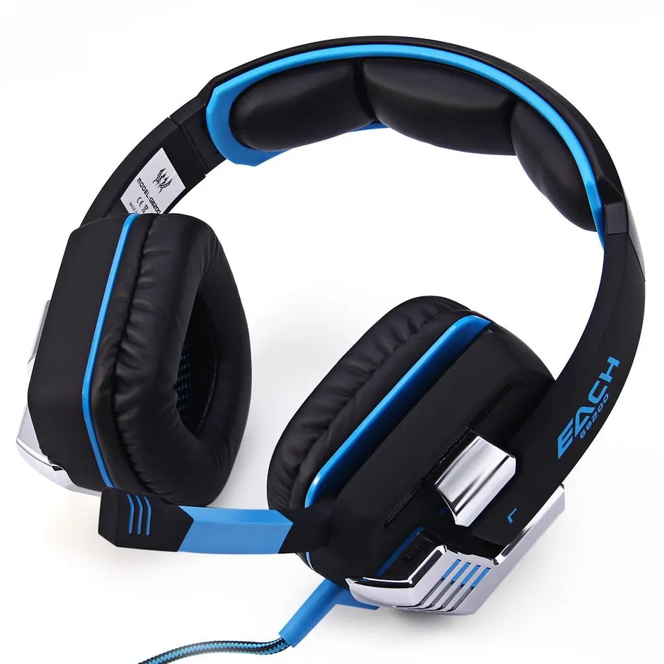 Каждый G8200 проводной 7 1 Surround Micro USB интерфейс 50 мм драйвер блока вибрации Игровые