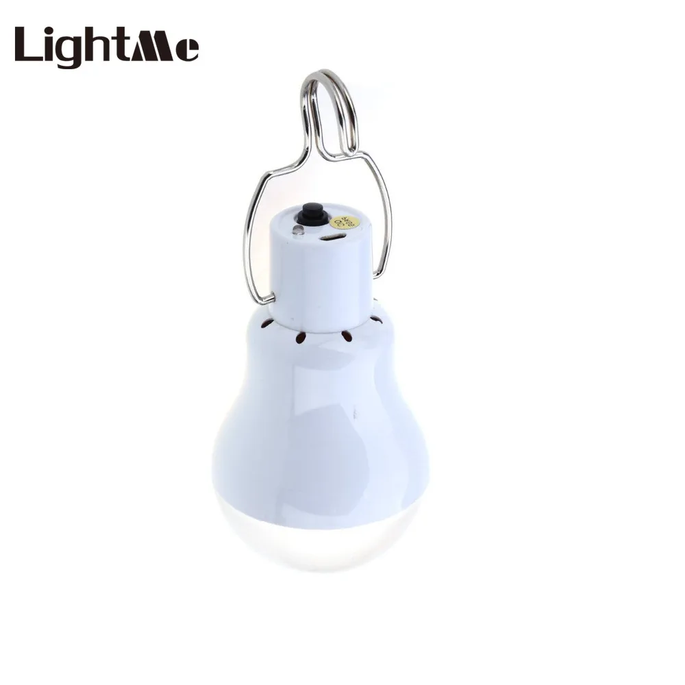 

Lightme 1.2W LED Bulb USB Rechargeable Light Over-discharge Protection Energy Saving Lamp 110LM For Indoor Camping Hiking Bulb