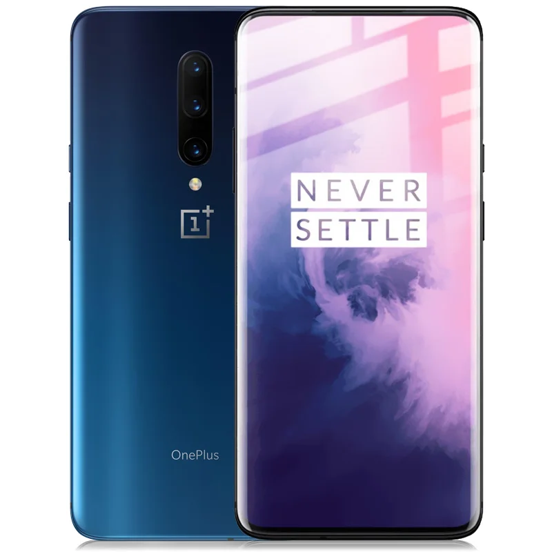 Imak 3D изогнутое закаленное стекло защитное для Oneplus 7 Pro изогнутое аркуат полный экран клей покрытие Олеофобное