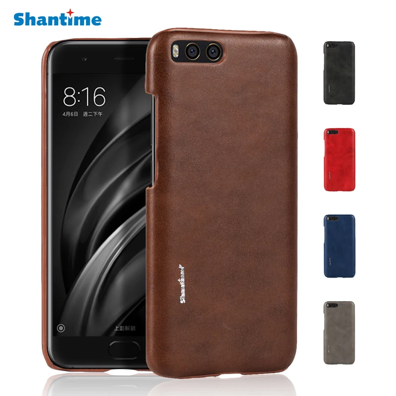 

Leather Case For Xiaomi Mi 6 Cover Shockproof Silicone Brushed Style Case For Mi6 Case For Xiaomi Case