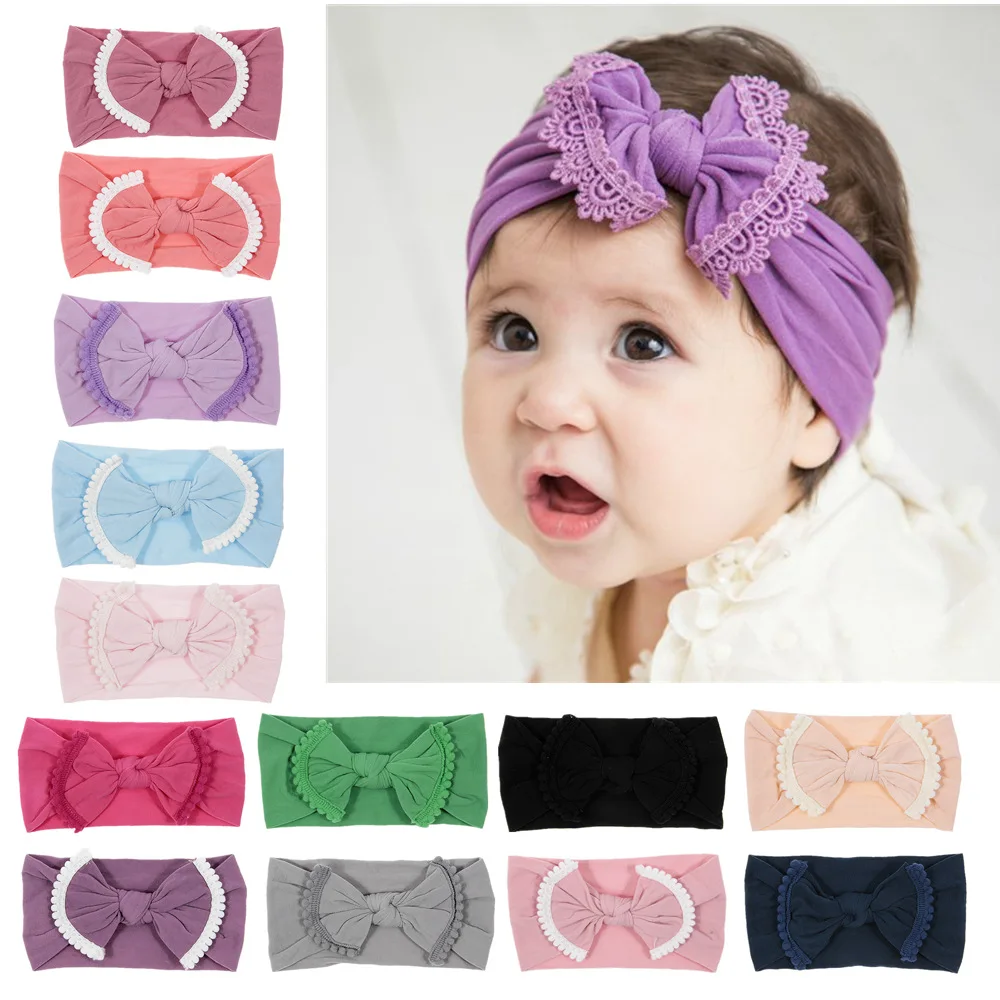 1PCS Cute Baby Toddler Infant Bowknot Headband Hair Bow Children