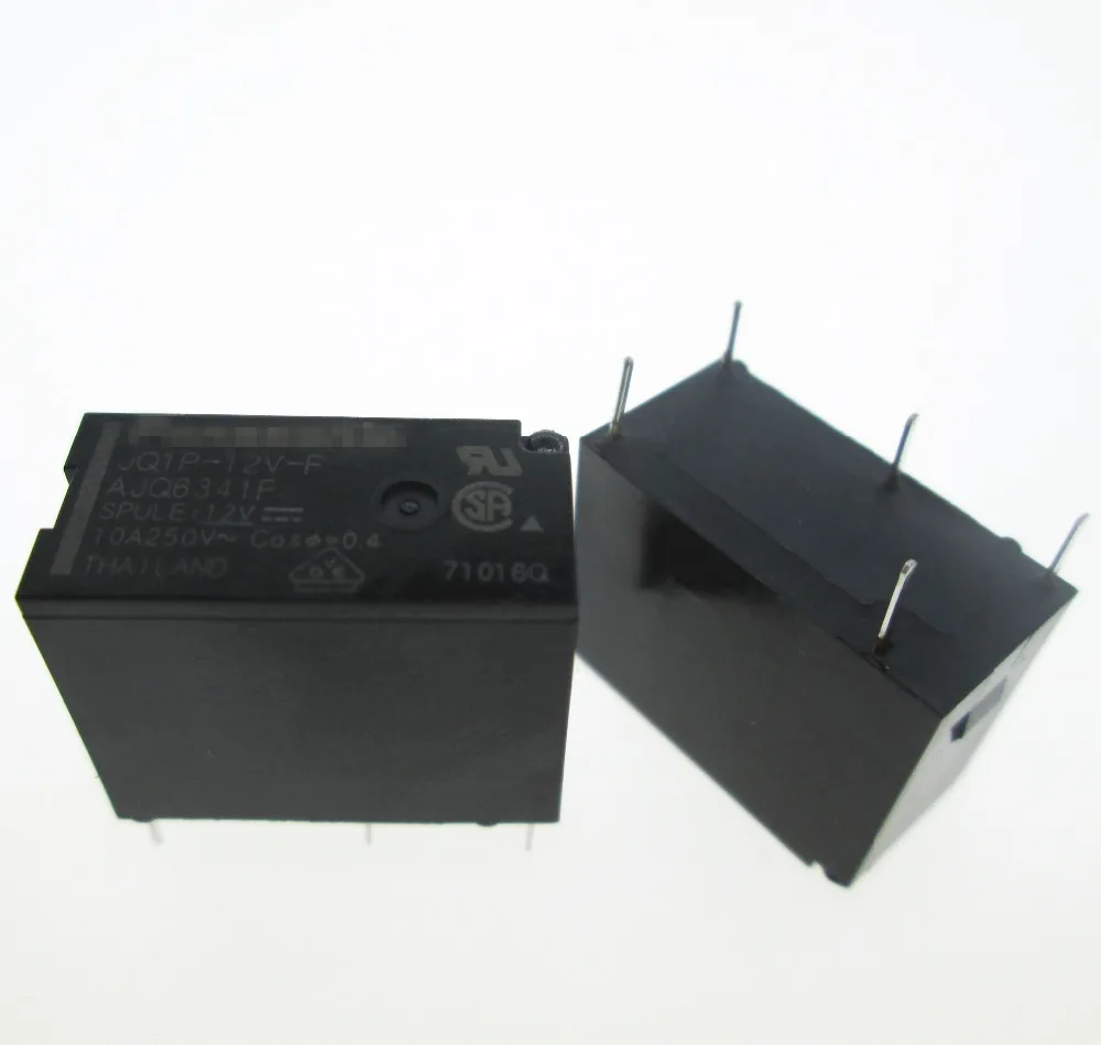 Лидер продаж новинка 12 V реле JQ1P-12V-F JQ1P-12VDC-F JQ1P12VF 12VDC DC12V 5PIN 50 шт./лот | Обустройство