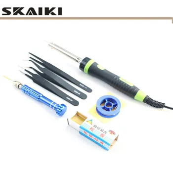 

Free ship 60W New Type Welding sets Solder Rework Station Heating electric soldering iron for electric board repair PCB repair