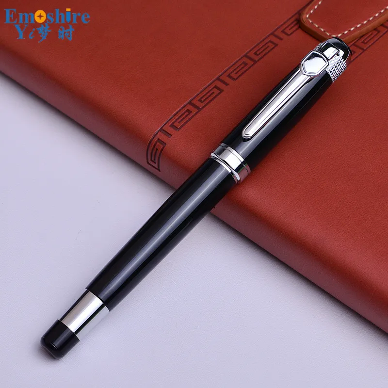 Emoshire Business signature pen gift metal custom black advertising gel pen gift pen pen logo ball pen wholesale (12)