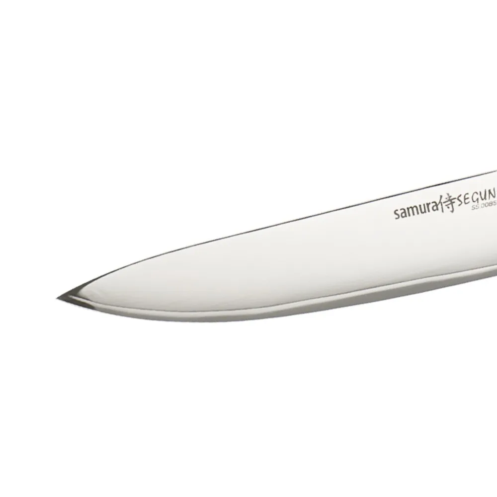 Ножи кухонные SS-0085 Нож шеф-повара для кухни 8 Дюймов(200 мм) 3 Слоя AUS-10 Японская Нержавеющая Сталь Черная G10 рукоятка