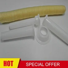 Колбасные инструменты мясо насадки для мясорубки мясо наполнение Воронка+ барбекю 15 м* Мм 44 мм трубка для приготовления колбасы корпус для колбасы чайник машина Inedible