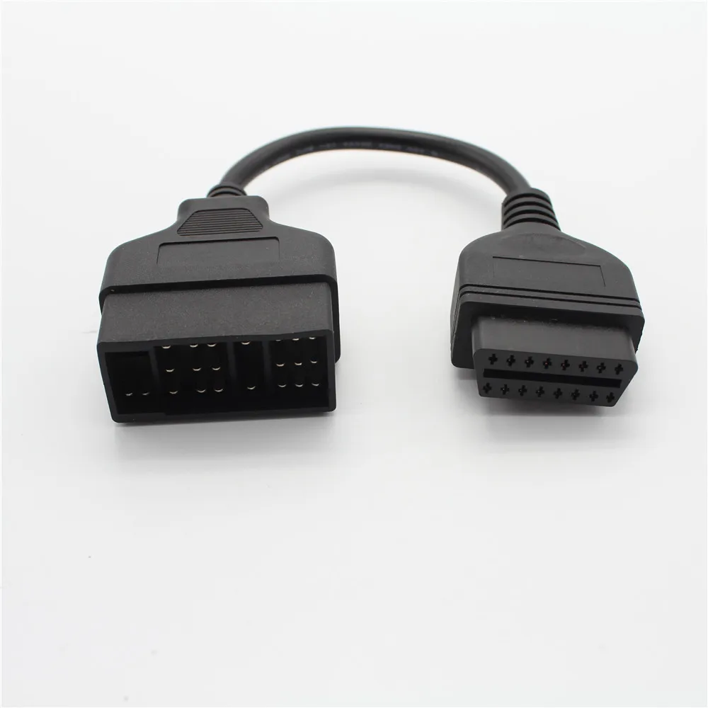 Для Toyota OBD Connect 22 Pin 22pin Male к OBD2 OBDII DLC 16 16pin Female|16 pin|cable diagnosticscar cable |