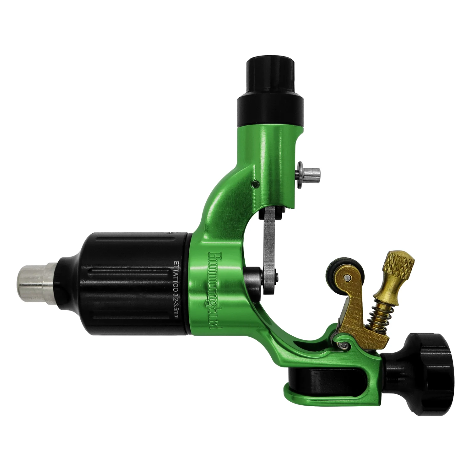 

Original Hummingbird Green Gen 1 Rotary Tattoo Machine Swiss Motor Free RCA Cord free shipping