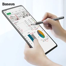 Емкостный стилус Baseus для Apple, iPhone, samsung, iPad, Pro, ПК, планшета, ручка для сенсорного экрана, стилус для мобильных телефонов, ручка для рисования