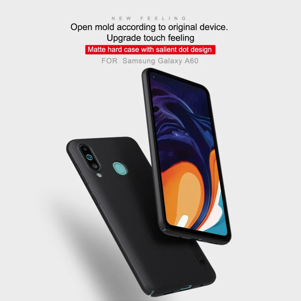 Nillkin Hard Back Case For Samsung Galaxy A60 Cover Protective Phone House Protector 6.3 inches