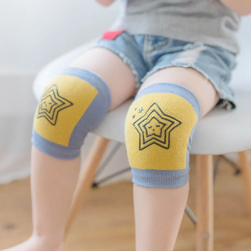 1 пара детский ползающий коврик детское мягкое противоскользящее покрытие Защита ног наколенники Детские аксессуары для занятий