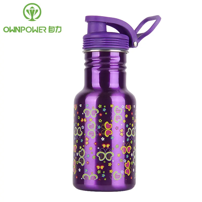 OWNPOWER جديد بلدي مياه الفولاذ غير القابل للصدأ زجاجة مانعة للتسرب ختم الرياضة الشرب السفر زجاجات مياه للرياضة المحمولة هدية الكريسماس