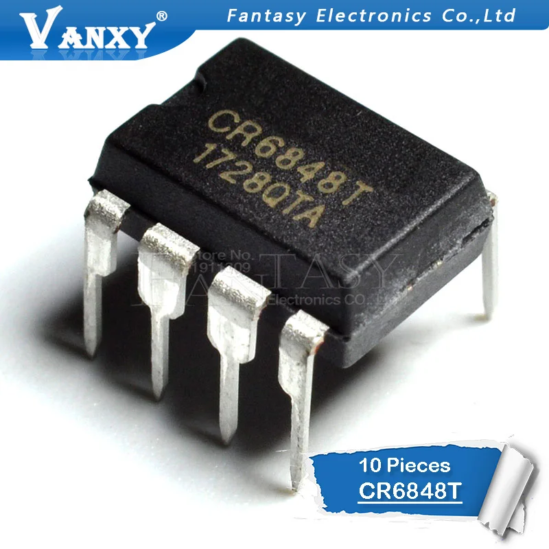 10PCS CR6848T DIP 8 CR6848 DIP 6848T DIP8 new and original IC-in ...