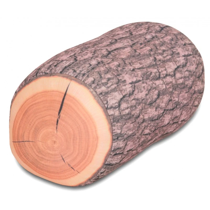 Подушка из пены с эффектом памяти, 1 шт., 38x16,5 см, деревянная подушка в виде бревна/пня дерева, деревянная текстура, декоративная подушка для автомобиля