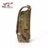 New MOLLE Tactical Single Magazine Pouch Airsoft Military Clip with Button Ammo CP Bag for Glock M4 AK Rifle Hunting Accessories ► Photo 2/6