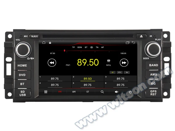 6 2 &quotAndroid 8 1 автомобильный мультимедийный DVD навигация GPS радио для Chrysler Sebring 2008 2012