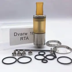 Новое поступление Dvarw 16 RTA 16 мм diamater воздуха распылитель RDTA 316 нержавеющая сталь одной катушки 2 мл DIY набор запасных частей для электронной