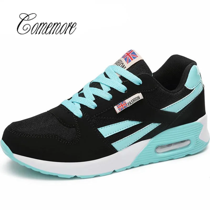 

Comemore Breathable Sneakers Woman Sport Shoes For Women Running Shoes Sports Summer Tennis Shoes For Women Black Train