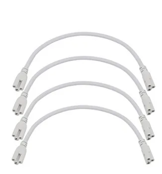 

1ft 2ft 3ft 5ft Extension Cord T5 T8 Connector Cable Cord Wire Double End Connector Cable For Integrated LED Fluorescent Tub