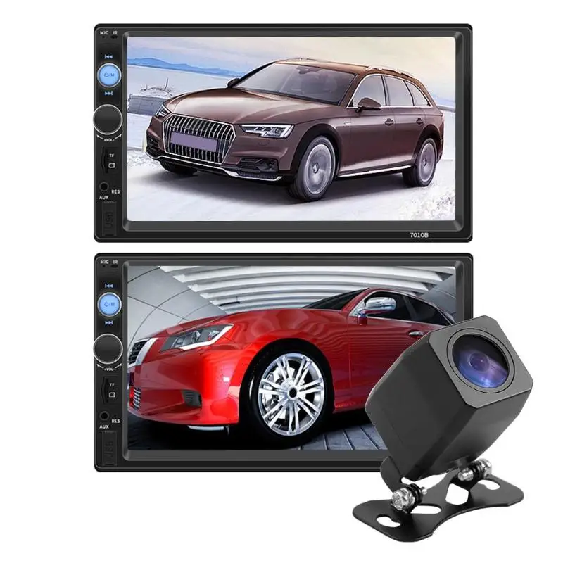 SWM T7010B автомобильный стерео Bluetooth USB FM радио аппаратная Пластиковая Электроника