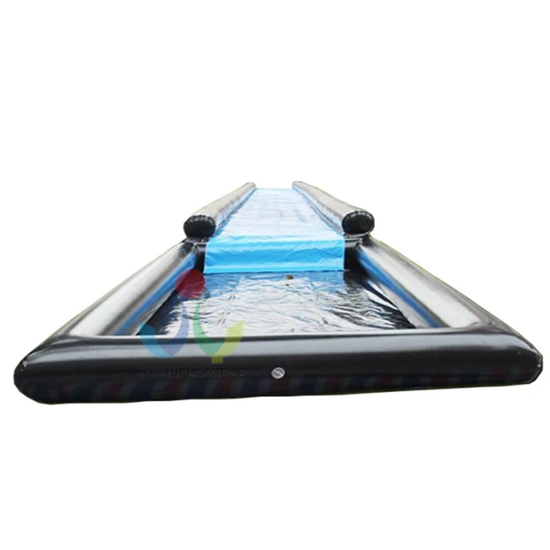 

City funny water games inflatable slip slide with inflatable floor on sale
