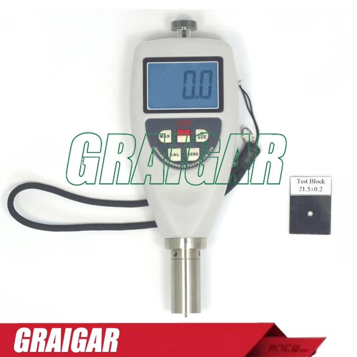 Buy AS 120C Rubber Portable Hardness Tester , Shore