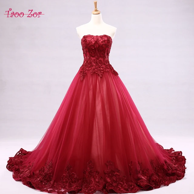 vestidos de novia con flores rojas – mini vestidos