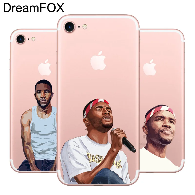 Koop DREAMFOX L472 Frank Oceaan Zachte TPU Silicone Case Cover Voor Apple iPhone XR XS Max 8X7 6 6 s Plus 5 5 s SE 5C 4 4 s