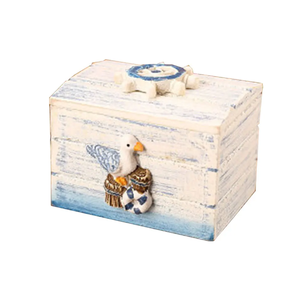 Деревянная шкатулка антикварная маленькая коробка для хранения ностальгия Классическая Западная карта стиль портативная деревянная коробка - Цвет: AS THE PICTURE