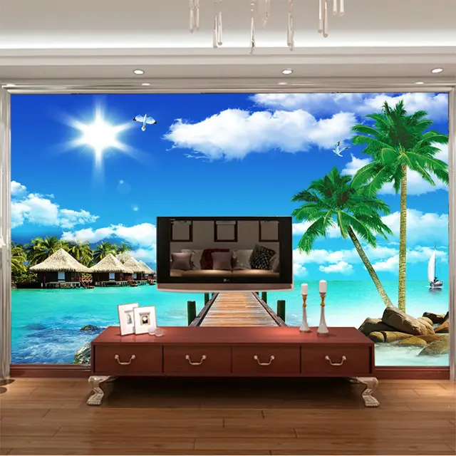 Ocean Fototapety Fototapety 3d Krajobraz Krajobrazy Kokosowego